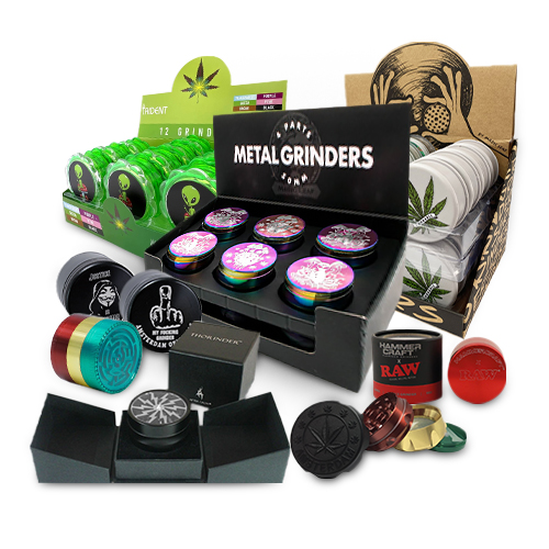 Wholesale Round Herb Grinders for UK & Ireland
